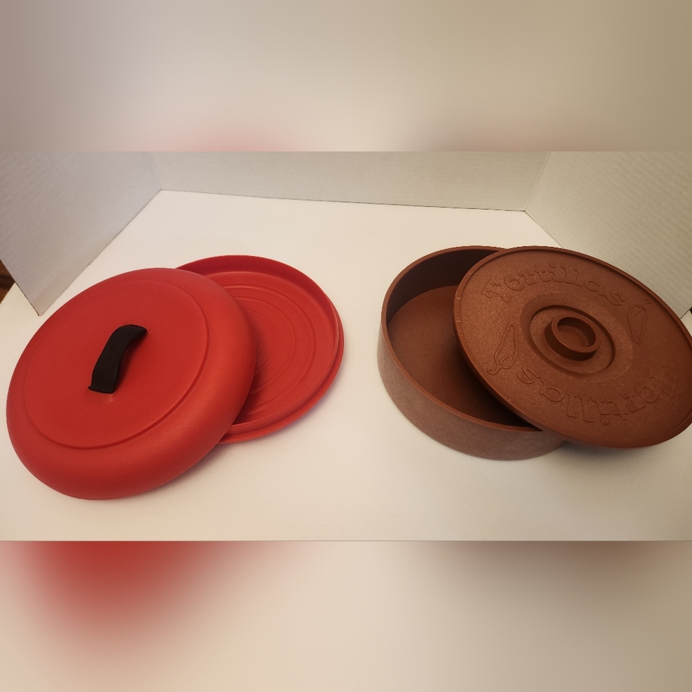 Tortilla Warmer And Tortilla Microwave Cooker Set